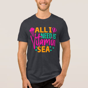 Camiseta Triblenda Todo lo que necesito es vitamina Mar-54801