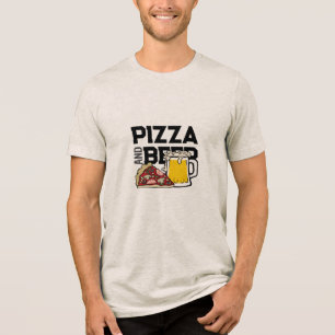 Camiseta Triblenda Todo lo que quiero para los Navidades es... Pizza