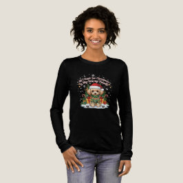 Camiseta Triblenda Todo lo que Quiero para Navidad es mi Caniche Enan