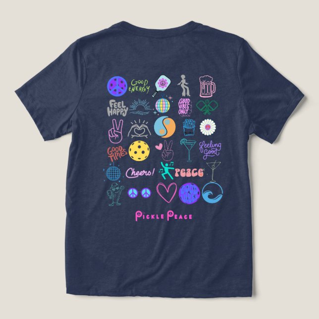 Camiseta Triblenda todo piquetea la paz (Diseño Reverso )