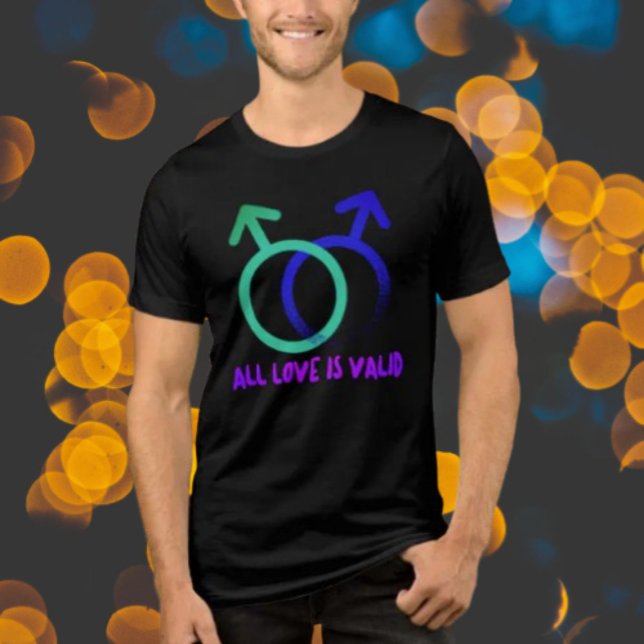 Camiseta Triblenda Todos los símbolos de amor son válidos para Mars (Subido por el creador)