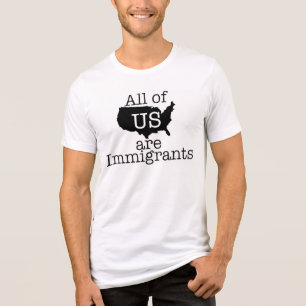 Camiseta Triblenda Todos somos inmigrantes