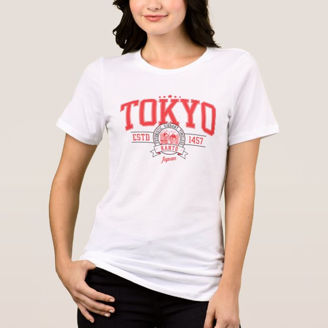 Camiseta Triblenda Tokyo - Kanto - Japan (Anverso)