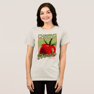 Camiseta Triblenda Tomate Cheers Arte Pop Retro