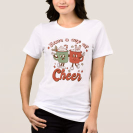 Camiseta Triblenda Tomen Una Copa De Alegres Navidades De Cacao Calie