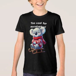Camiseta Triblenda Too Cool for Eucalyptus | Funny Koala Kids T-Shirt