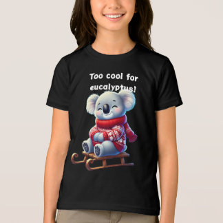 Camiseta Triblenda Too Cool for Eucalyptus | Funny Koala Kids T-Shirt