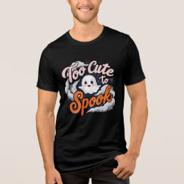 Camiseta Triblenda Too Cute to Spook Ghost Design