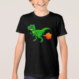 Camiseta Triblenda Tootin' T-Rex Dino Divertido que se Pasa Gases