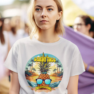 Camiseta Triblenda Toques Sandy Con Bros De Piña
