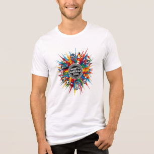 Camiseta Triblenda Torneo Internacional de Fútbol de Norteamérica 202