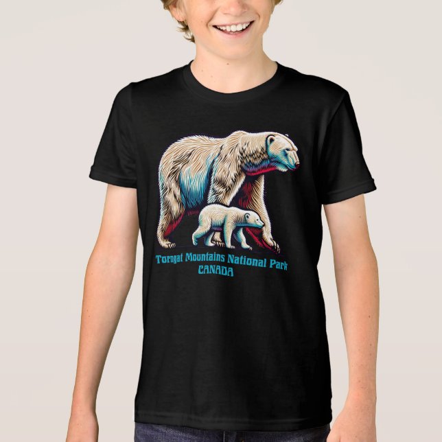 Camiseta Triblenda Torngat Mountains National Park Canada (Anverso)