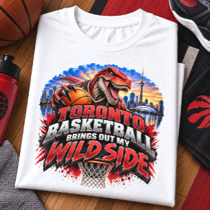 Camiseta Triblenda Toronto Baloncesto Despierta Mi Lado Salvaje