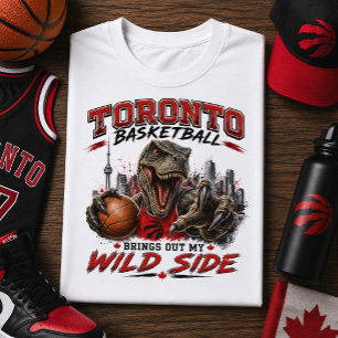Camiseta Triblenda Toronto Baloncesto Saca Mi Lado Salvaje