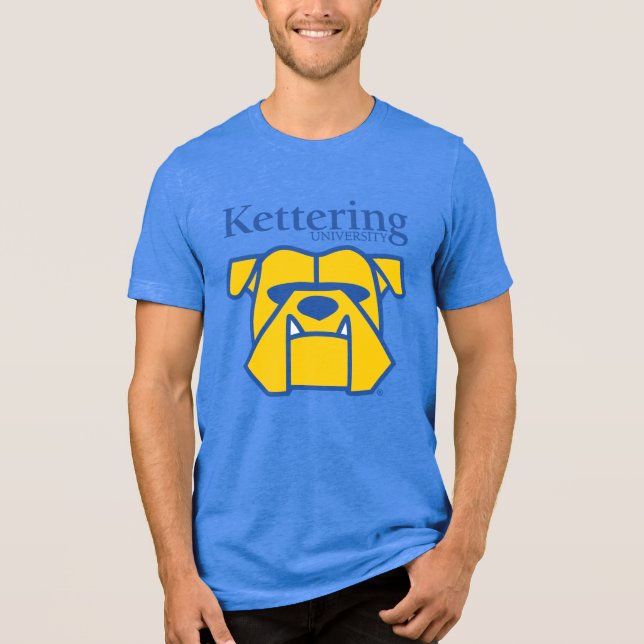 Camiseta Triblenda Toros de la Universidad de Kettering (Anverso)