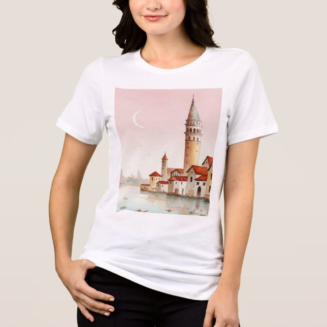 Camiseta Triblenda Torre de Galata (Anverso)