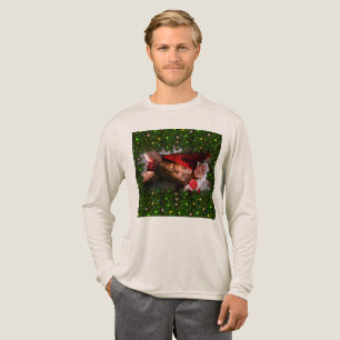 Camiseta Triblenda Torso masculino de seis músculos desnudos de Slipp
