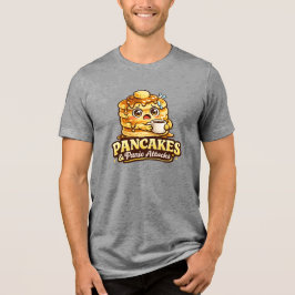 Camiseta Triblenda Tortitas y ataques de pánico - Foodie Fiends