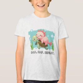 Camiseta Triblenda Tortuga Axolotl