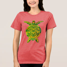 Camiseta Triblenda Tortuga de cosecha clásica