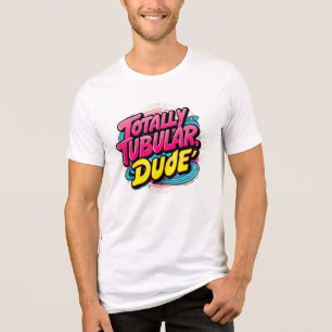 Camiseta Triblenda Totalmente Tubular, Tío