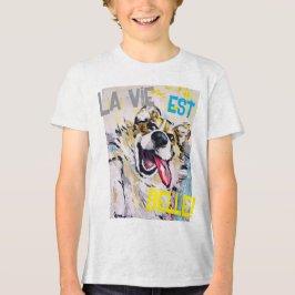 Camiseta Triblenda Tout sourire La vie est belle! T-shirt