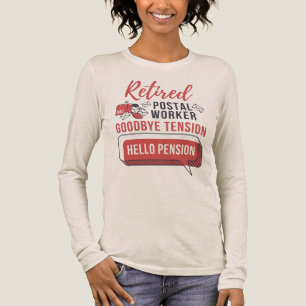 Camiseta Triblenda Trabajador Postal Jubilado Regalo Divertido de Jub
