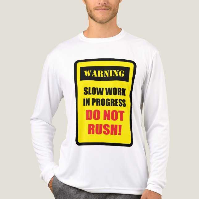 Camiseta Triblenda Trabajo Lento en Progreso (Anverso )