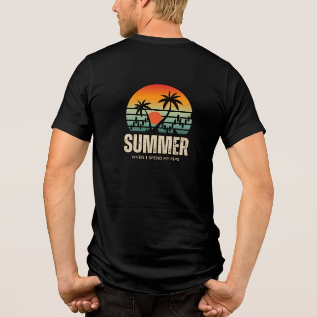 Camiseta Triblenda Trader design | Summer | Funny (Reverso)