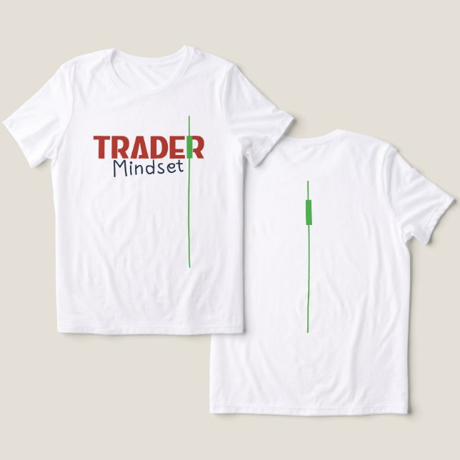 Camiseta Triblenda Trader Mindset – Discipline Focused Trading (Diseño Anverso y Reverso)