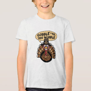 CAMISETA TRIBLENDA TRAGA HASTA QUE SE TE AFLOJEN LAS PIERNAS