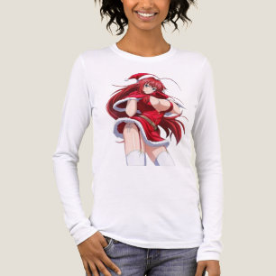 Camiseta Triblenda Traje de invierno de anime de Santa Diva - Camiset
