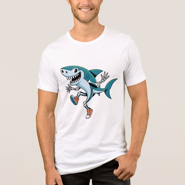 Camiseta Triblenda Tralero Tralala SkeleBoo Halloween Diseño masculin (Anverso)