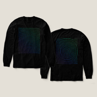 Camiseta Triblenda Trama de movimiento líquido flotante T-Shirt