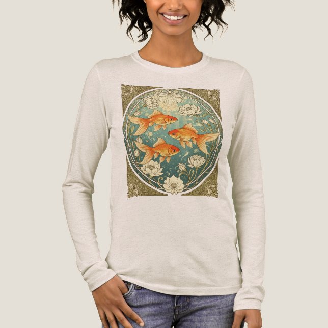 Camiseta Triblenda Tranquil Dance Of The Nowruz Goldfish (Anverso)