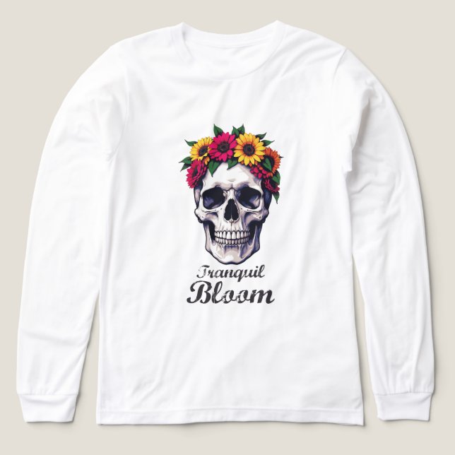 Camiseta Triblenda Tranquilo Bloom (Diseño frontal)