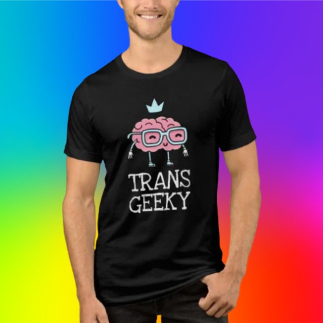 Camiseta Triblenda Trans Geeky (Subido por el creador)