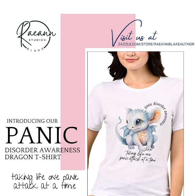 Camiseta Triblenda Trastorno del pánico Sensibilización Dragón LETRA  (Subido por el creador)