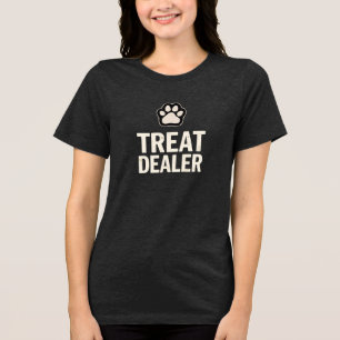 Camiseta Triblenda Trate a Dealer las divertidas enamoradas del perro