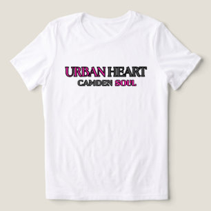 Camiseta Triblenda TRATO REAL CENTERVILLE CORAZÓN URBANO Mujeres Blan