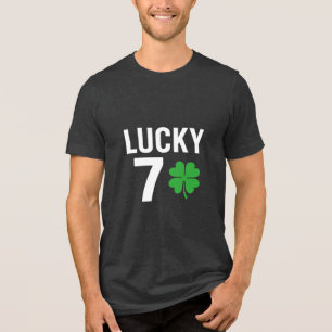 Camiseta Triblenda Trebol de Cuatro Hojas Lucky 7