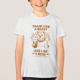 Camiseta Triblenda Tren como una bestia. Lead Like a Boss