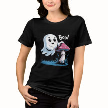 Trendy Ghost T-Shirt - Gracioso té gráfico de Hall