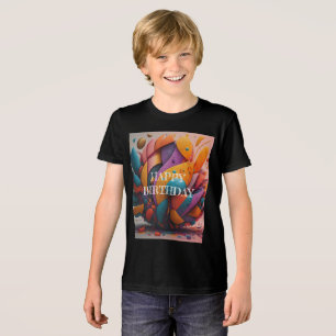 Camiseta Triblenda Triblend juvenil Bella+Canvas
