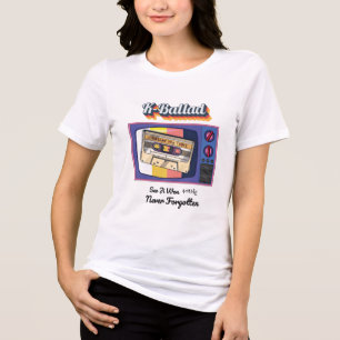 Camiseta Triblenda Tributo Retro K-Ballad - Seo Ji Won