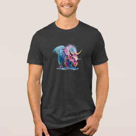 Camiseta Triblenda Triceratops Splendor: Unisex T-Shirt