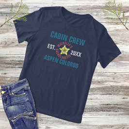 Camiseta Triblenda Tripulación de cabaña de despedida de soltera band