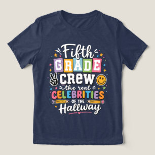 Camiseta Triblenda Tripulación de quinto grado