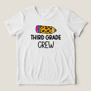 Camiseta Triblenda Tripulación de tercer grado