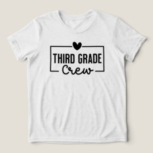 Camiseta Triblenda Tripulación de tercer grado